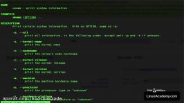 LINUX COURSE FULL 09 06 Using The uname Command To Query System Information