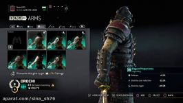 For Honor Orochi 3 New Legendary Armor sets Elegant PitviperSerowKibagami