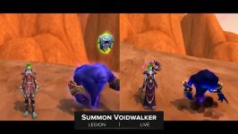 Legion  Destruction Warlock Spell Animations