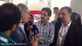 دکتر محمدهادی ایازی جشنواره فیلم سلامت بازدید کرد