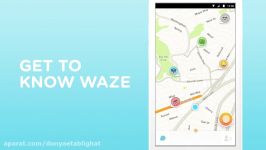 ویدیو تبلیغاتی اپلیکیشن ویز اپلیکیشن Waze