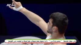 طوفان حسن یزدانی در فینال مسابقات جهانی کشتی آزاد
