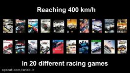 Reaching 400 kmh ~250 mph in 20 different racing games NFS TDU Grid and mo