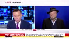 Its a fact that Hitler was supporting Zionism  George Galloway  Sky News  29th April 2016
