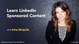 آموزش استفاده توان بازاریابی امکان LinkedIn Sponsore