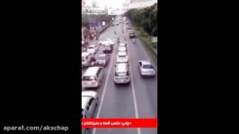 دعوای مردم مرد زورگو در خیابان دیدن داره