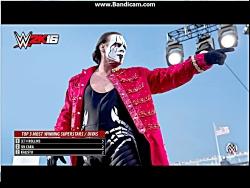 ست لباس سین کارا کالیستو wwe 2k16