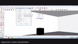 آموزش تکنیک ساخت نور ies در sketchup رندر vray