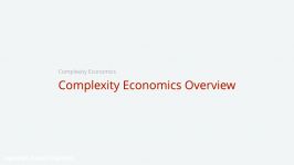 Complexity Economics 3 Overview