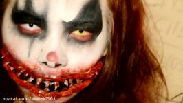 HALLOWEEN MAKE UP TUTORIALS 2014 SCARY CLOWN