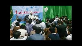 سخنرانی حجت الاسلام حافظی نسب در اعتکاف دانش آموزی 92
