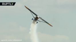 Spectacular show Russian aerobatics teams mark 105th anniversary of Air Force