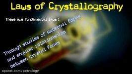 Mineralogy 03  Laws Of Crystallography  Geology Concepts  GATE GSI NET