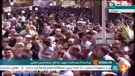 روضه خوانی جانسوز سیدرضا نریمانی در مراسم گرامیداشت شهید حججی