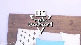 DIY Tumblr Rustic Wood Headboard Room Decor  JENerationDIY