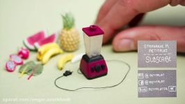 Miniature Blender from Polymer Clay Blendtec Inspired