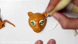 Miniature Tiger Sculpture How To Speed Sculpt with Polymer Clay