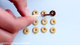 Miniature Donuts Donut Pan and Oven Mitten Polymer Clay Miniature Food