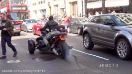 Superbikes and Supercars Go Crazy in the City