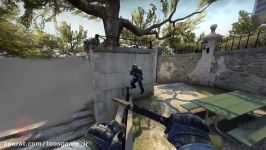 طوس گیم  ۳۰ حرکت حرفه ای مپ De Overpass در CSGO