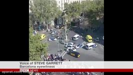 BARCELONA INCIDENT Van hits crowds in Ramblas tourist area  BBC News