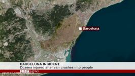 Barcelona Van hits crowds on Ramblas tourist area BBC News