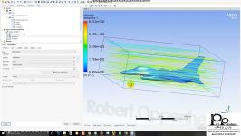 Ansys Workbench F 16 Aircraft Fluent Analys