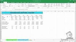 آموزش Excel  استفاده نوار فرمول در اکسل