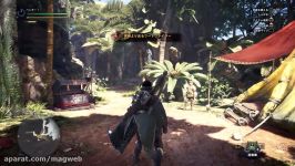 تریلر گیم پلی بازی Monster Hunter World