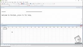 آموزش Minitab  وارد کردن سازمان دهی داده در مینی تب