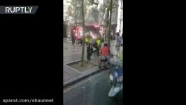 Barcelona attack aftermath 13 people dead 100+ injured as van plowed into the