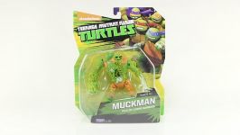 Muckman Teenage Mutant Ninja Turtles Nickelodeon Figure Video Review