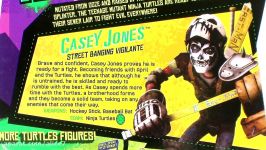 Nickelodeon Teenage Mutant Ninja Turtles Casey Jones Figure Video Review