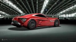 طراحی جدید آلفارومئو UgurSahin Design Alfa Romeo GTS Concept