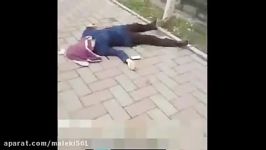 خودکشی دختر دانشجو در خیابان ایران   خودکشی