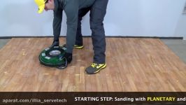 How to Sand Wood Floor with Klindex TIMBA