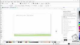 آموزش CorelDraw  آشنایی محیط کورل دراو