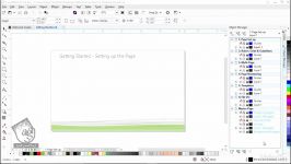 آموزش CorelDraw  تنظیمات برپایی صفحات در کورل دراو
