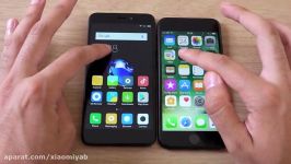 XiaomiRedmi4X vs iPhone7iOS11 Beta 2  کدام سریعتر است؟