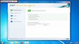 آشنایی محیط آنتی ویروس ESET Smart Security