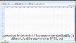 آموزش رایگان آنلاینSPSS جلسه 7 آزمون T test دوره سرا