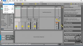 آموزش Ableton  تنظیمات اولیه صوتی در ایبلتون لایو