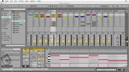 آموزش Ableton  حرکت زوم کردن در ویرایشگر MID ایبلتون