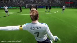 تریلر بازی PES 2018 حضور دیوید بکهام