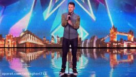 Golden boy Calum Scott hits the right note  Audition Week 1  Britains Go