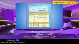 افزایش 8 دهم درصدی مصرف آب در تهران