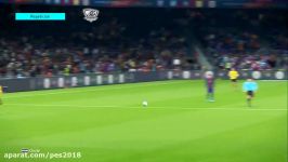 گیم پلی ای دمو بازی pes2018