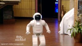 ASIMO on LIVE with Kelly and Michael