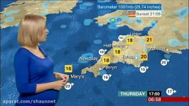 Bee Tucker  BBC Spotlight Weather 27Jul2017