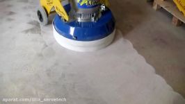 Concrete Floor Preparation with floor grinding Klindex Hercules Machine